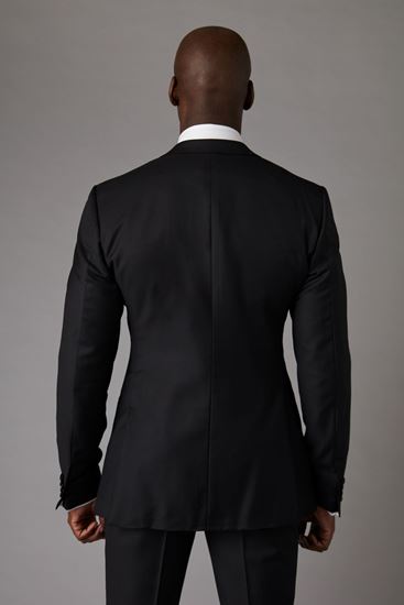 Picture of Black slim fit two-piece tuxedo