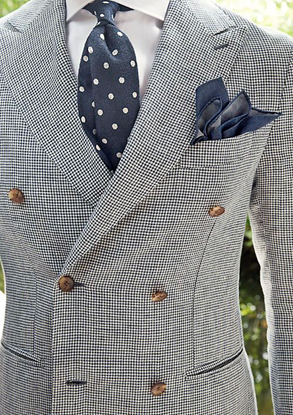 Picture of Double Breasted Dogtooth Jacket