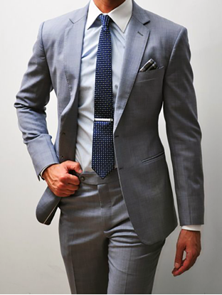 Picture of Grey Two-Piece Suit